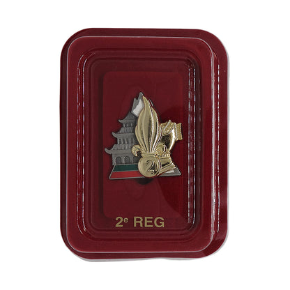 フランス軍 2e REG インシグニア ミリタリー ブローチ デッドストック