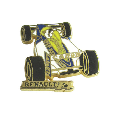 Arthus Bertrand ピンズ F1　レーシングカー RENAULT ルノー 留め具付き