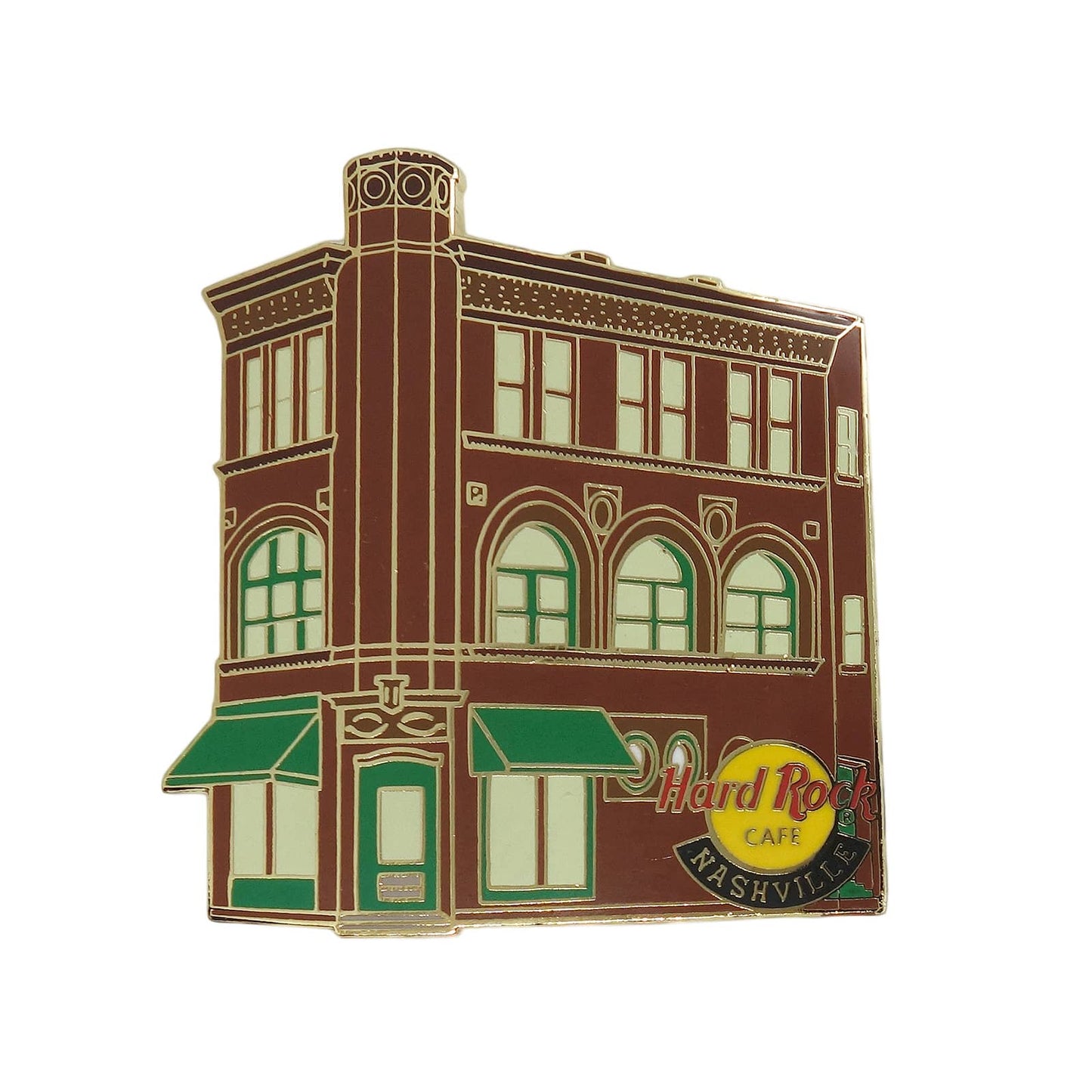 Hard Rock CAFE ピンズ ハードロックカフェ NASHVILLE 留め具付き