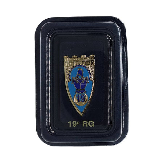 フランス軍 工兵連隊 19e RG インシグニア ミリタリー ブローチ デッドストック