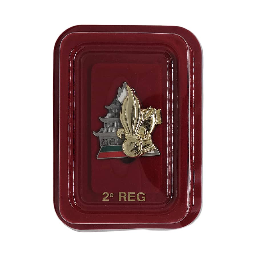 フランス軍 2e REG インシグニア ミリタリー ブローチ デッドストック