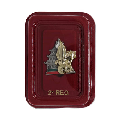 フランス軍 2e REG インシグニア ミリタリー ブローチ デッドストック