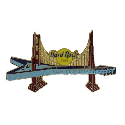 Hard Rock CAFE ゴールデンゲート ギター ピンズ ハードロックカフェ 留め具付き