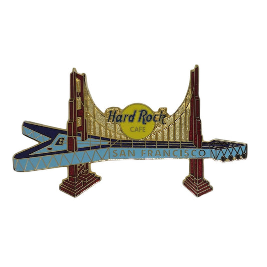 Hard Rock CAFE ゴールデンゲート ギター ピンズ ハードロックカフェ 留め具付き