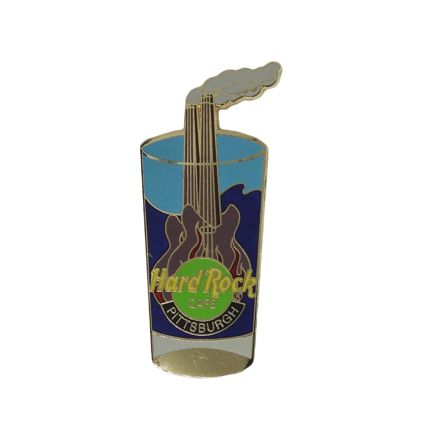 Hard Rock CAFE 煙突ギター ピンズ ハードロックカフェ PITTSBURGH