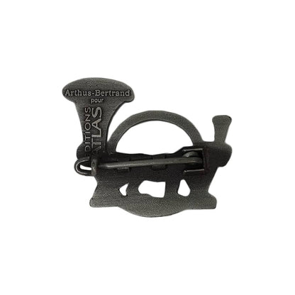 フランス軍 27e BCA インシグニア ミリタリー ブローチ デッドストック 楽器 動物