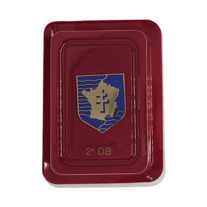 フランス軍 2e DB インシグニア ミリタリー ブローチ デッドストック