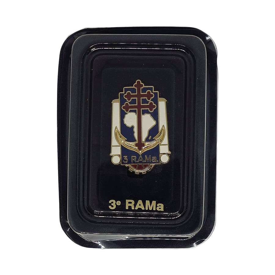 フランス軍 3e RAMa インシグニア ミリタリー ブローチ デッドストック
