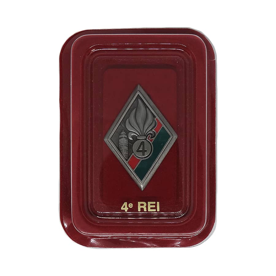 フランス軍 4er REI インシグニア ミリタリー ブローチ デッドストック