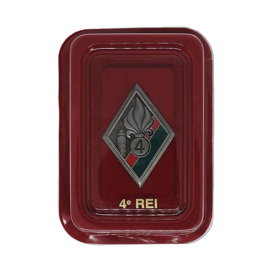 フランス軍 4er REI インシグニア ミリタリー ブローチ デッドストック