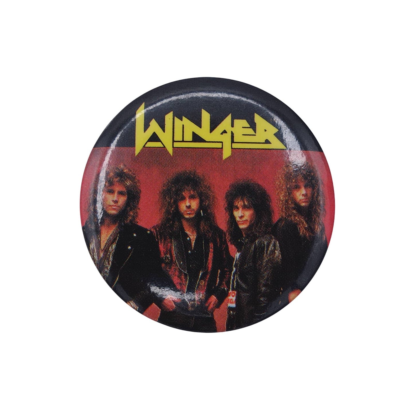 ロックバンド WINGER 缶バッジ 90's ウィンガー