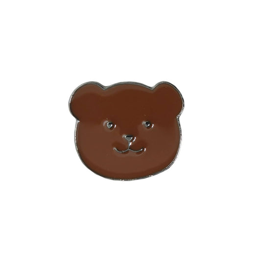 クマ ピンズ 留め具付き　