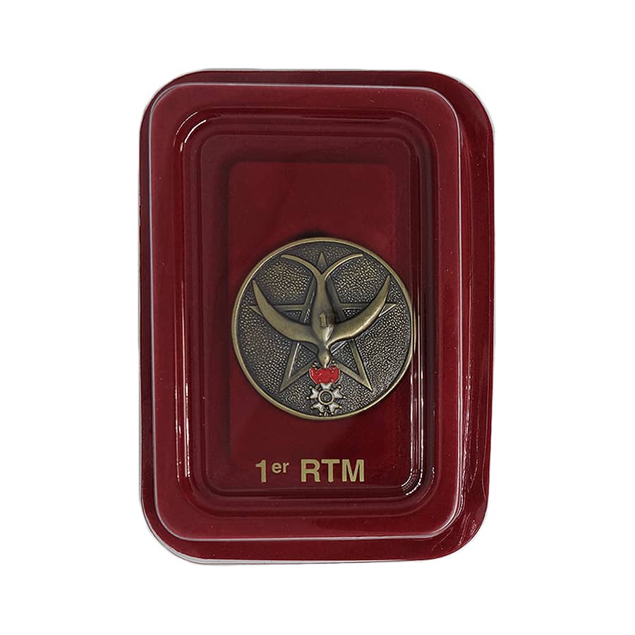 フランス軍 1er RTM インシグニア ミリタリー ブローチ デッドストック