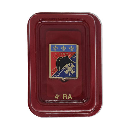フランス軍 砲兵連隊 4e RA インシグニア ミリタリー ブローチ デッドストック