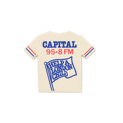 ラジオ局CAPITAL 95.8 FM プラスチック バッジ HELP A LONDON CHILD