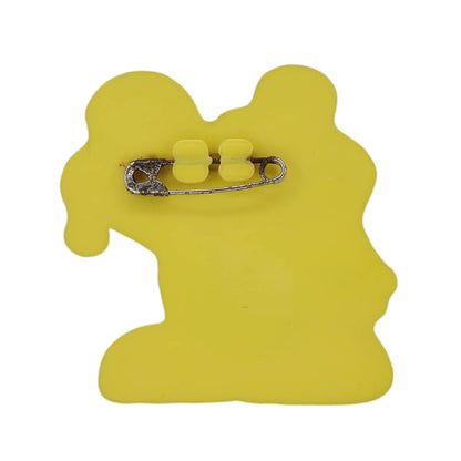 ピエロ 2 プラスチック バッジ