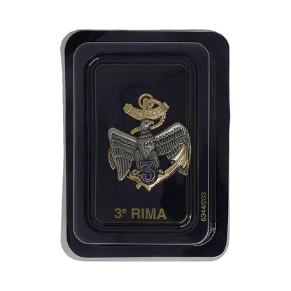 フランス軍 海兵歩兵連隊3e RIMA インシグニア ミリタリー ブローチ デッドストック