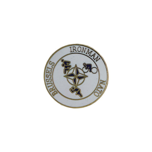 BRUSSELS IRONMAN NATO ピンズ 留め具付き