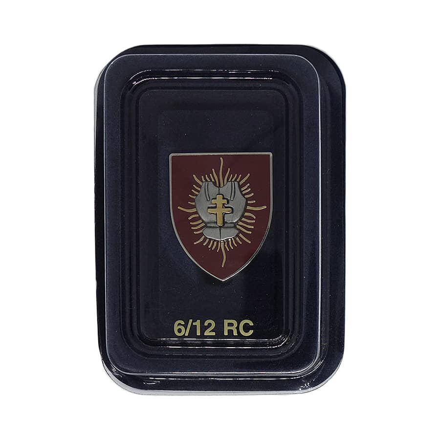 フランス軍 6 1/2 RC インシグニア ミリタリー ブローチ デッドストック