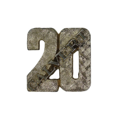 CALVERT ウイスキー蒸留所 20周年記念 ピンズ 留め具付き