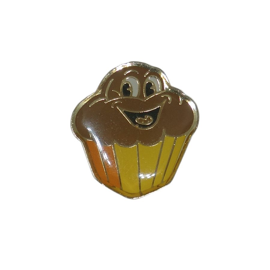 ピンズ カップケーキ キャラクター 留め具付き