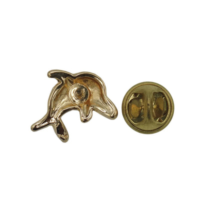 イルカ ピンズ 金色 動物