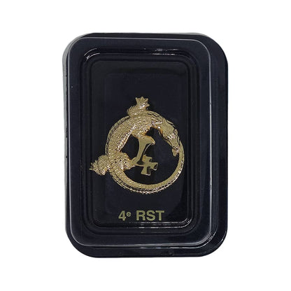フランス軍 4e RST インシグニア ミリタリー ブローチ デッドストック