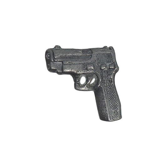 拳銃 ピンズ ピストル 留め具付き ビンテージ