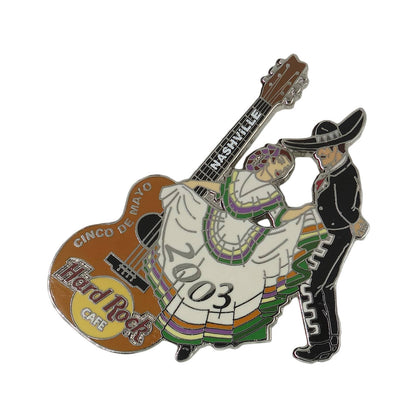 Hard Rock CAFE ギターとダンサー ピンズ ハードロックカフェ NASHVILLE