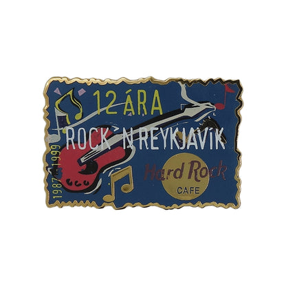 Hard Rock CAFE ブローチ ハードロックカフェ ROCK'N REYKJAVIK
