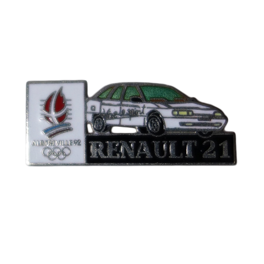 ピンズ 自動車 Renault ルノー 21 オリンピック 留め具付き