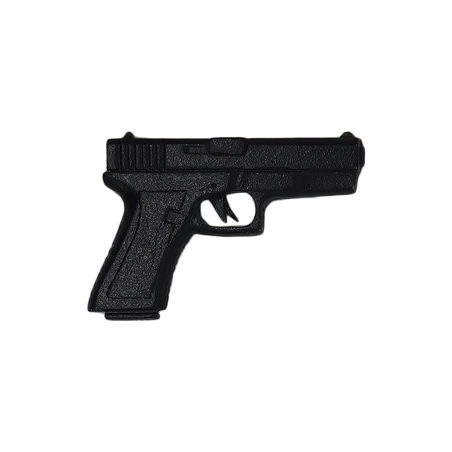 拳銃 ピンズ ピストル 留め具付き