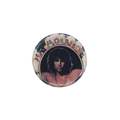 Jim Morrison ジム・モリソン 缶バッジ バッチ ミュージシャン
