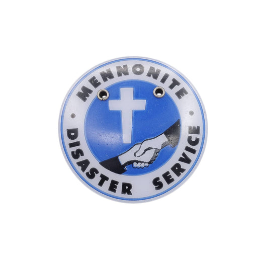 MENNONITE DISASTER SERVICE プラスチック バッジ バッチ