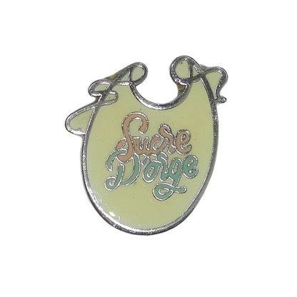 Sucre D'orge よだれかけ ピンズ ベビー服ブランド 留め具付き レトロ