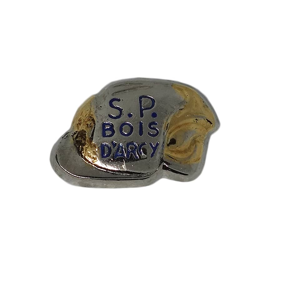 S.P. BOIS D'ARCY ピンズ 消防署 留め具付き