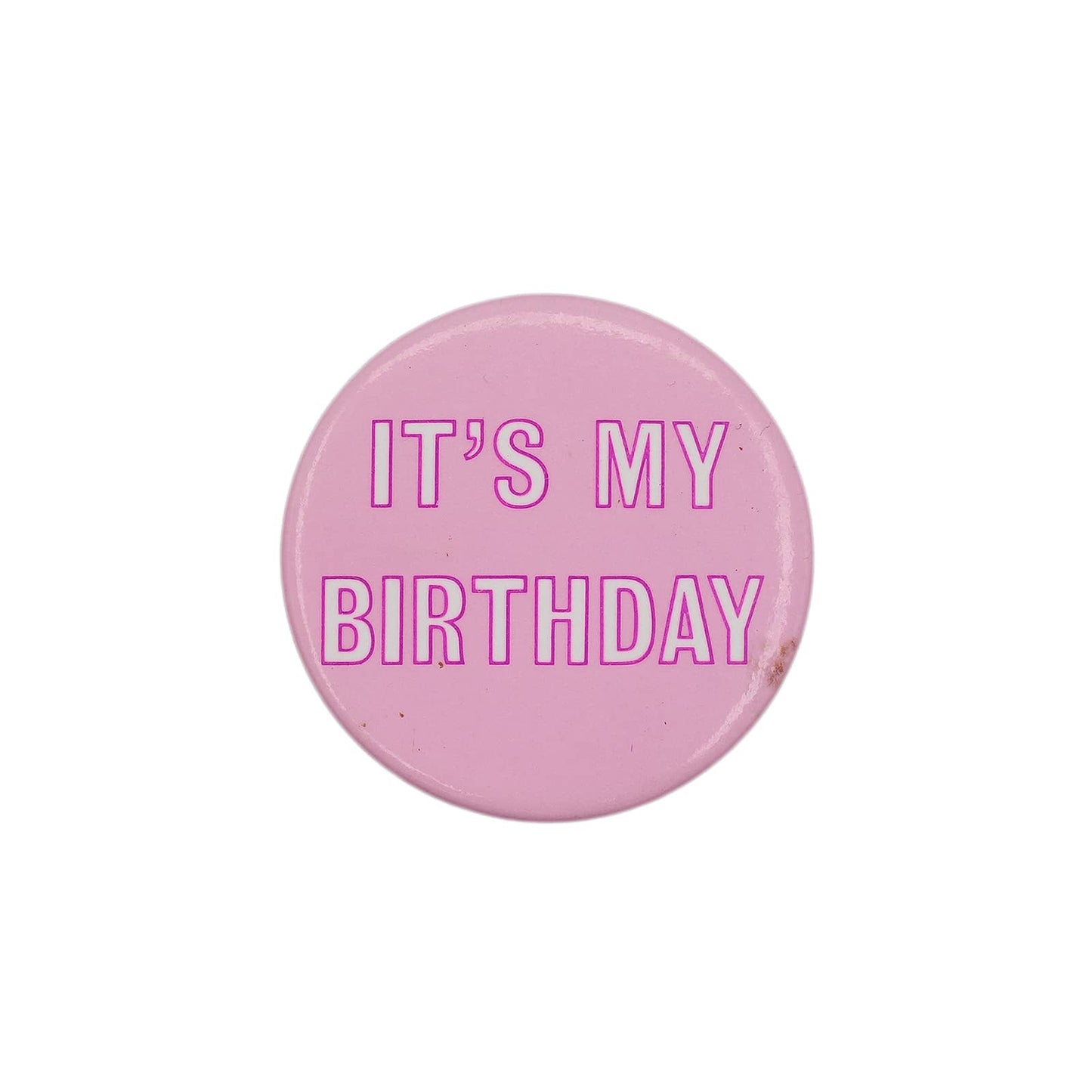 IT'S MY BIRTHDAY 缶バッジ バッチ 誕生日