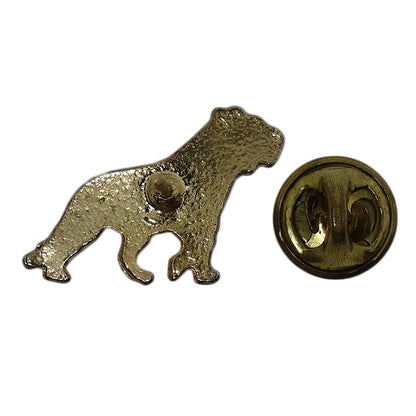 ライオン ピンズ 動物 金色 留め具付き
