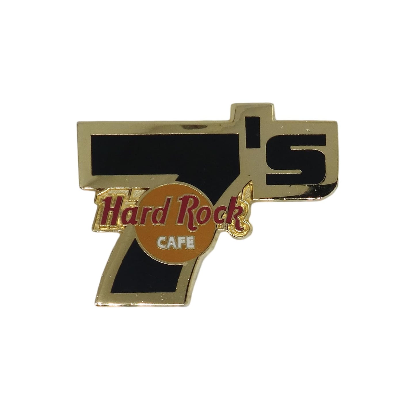 Hard Rock CAFE 7's スタッフ ピンズ ハードロックカフェ 留め具付き