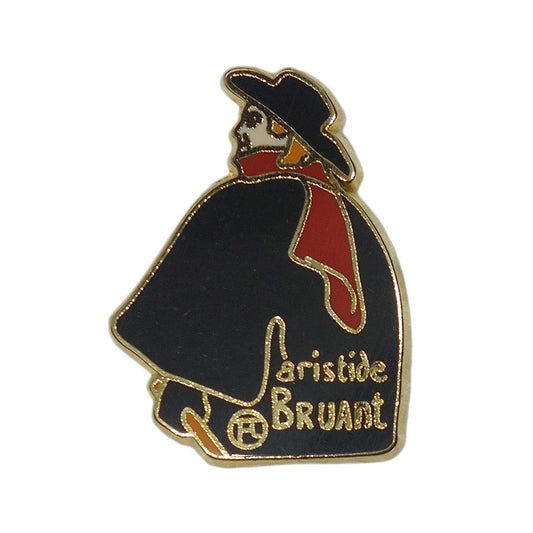 Aristide Bruant  ピンズ 歌手の肖像画 ロートレック