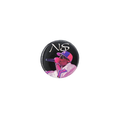 Nas ナズ 缶バッジ バッチ ヒップホップMC