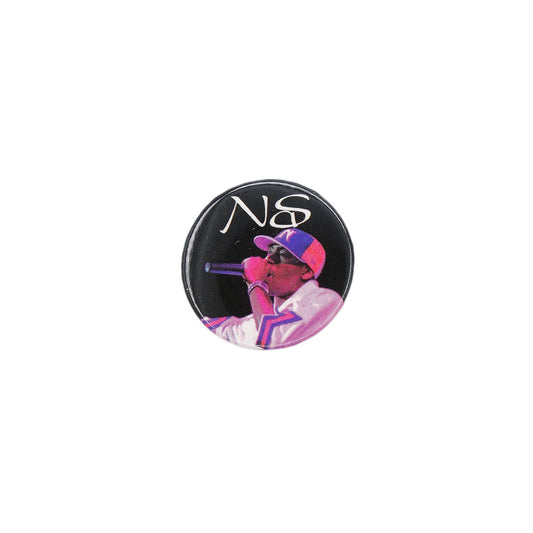 Nas ナズ 缶バッジ バッチ ヒップホップMC