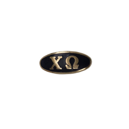 Chi Omega カイオメガ 女子大学友愛会 小型 ピンバッジ ブローチ