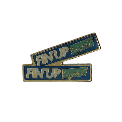 FIN'UP Light 煙草 ピンズ 青 留め具付き