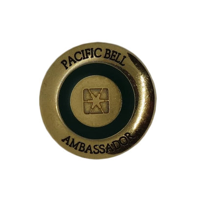 PACIFIC BELL ピンズ AMBASSADOR 留め具付き