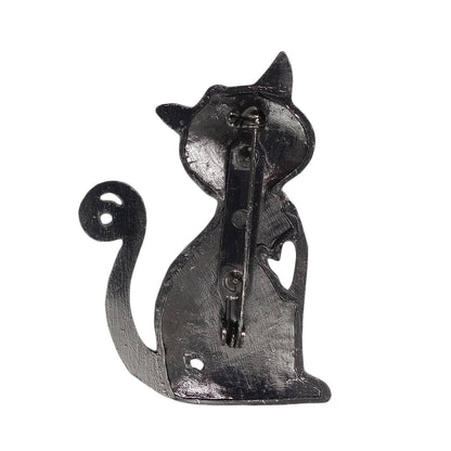 猫 ブローチ