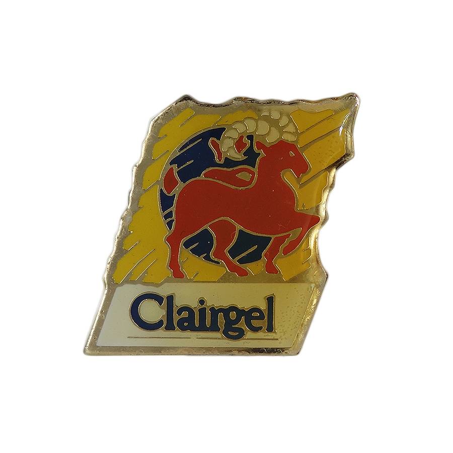 Clairgel 牡羊座 ピンズ 留め具付き レトロ フランス