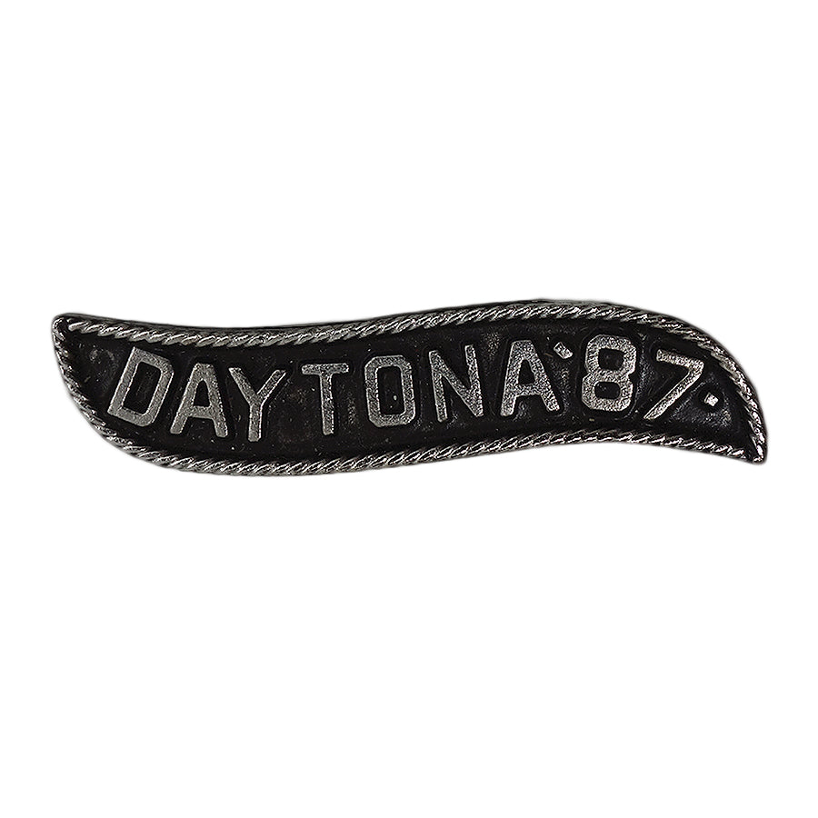 DAYTONA 87 バイカー ピンズ デイトナ 留め具付き