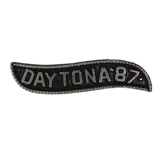 DAYTONA 87 バイカー ピンズ デイトナ 留め具付き