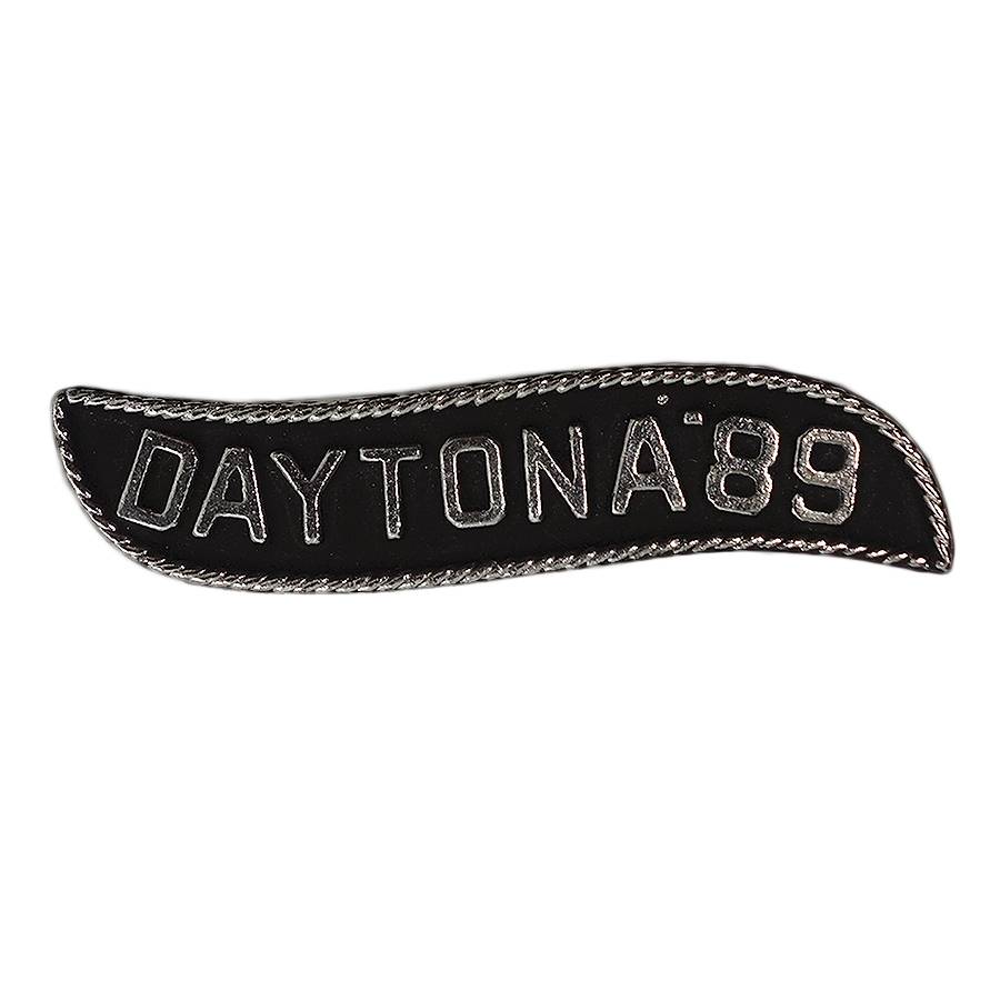 DAYTONA 89 バイカー ピンズ デイトナ 留め具付き　ビンテージ
